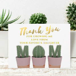 Cactus Mamma - tackkort Tack Kort
