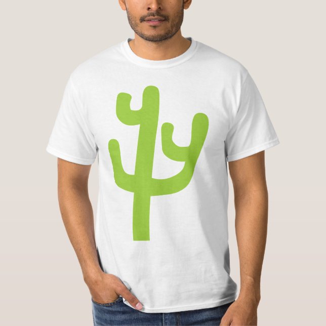 Cactus - Martian Grönt Tee (Framsida)