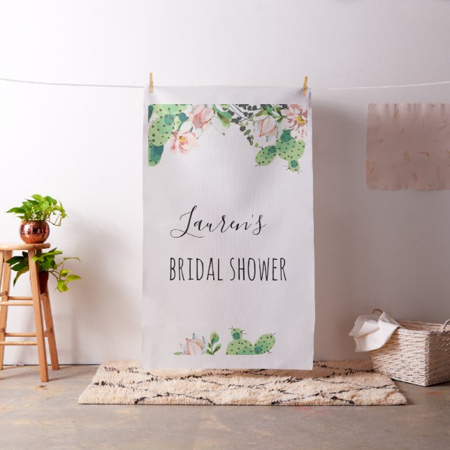 Cactus Möhippa Backdrop Tyg (In Situ)