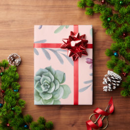 Cactus Mönster 8 Presentpapper