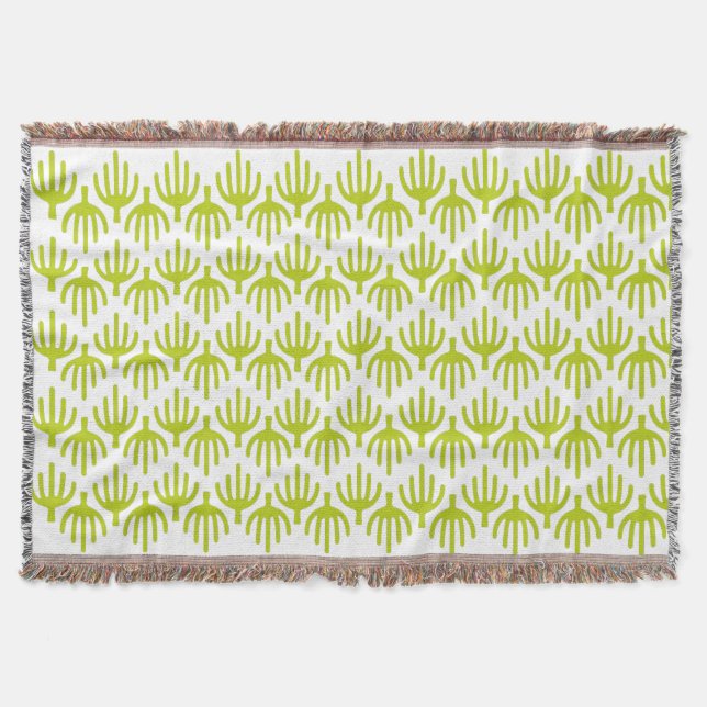 Cactus mönster filt (Framsidan)