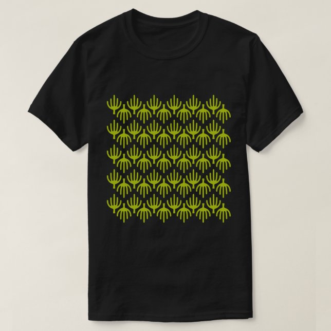 Cactus mönster t shirt (Design framsida)