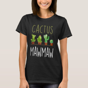 Cactus Mormor Morsdagspresent för växtälskare T Shirt