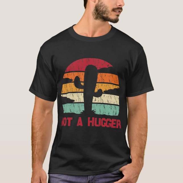 Cactus Not a Kramare T Shirt (Framsida)