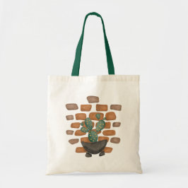 Cactus Oasis: Brick Wall Decor Inspired by Nature Tygkasse