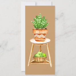 Cactus och Fruit Bok Mark