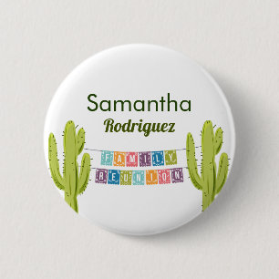 Cactus och Papel Picado Garland Texas Knapp