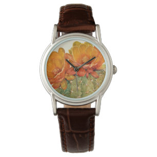 Cactus Orange Blommars Armbandsur