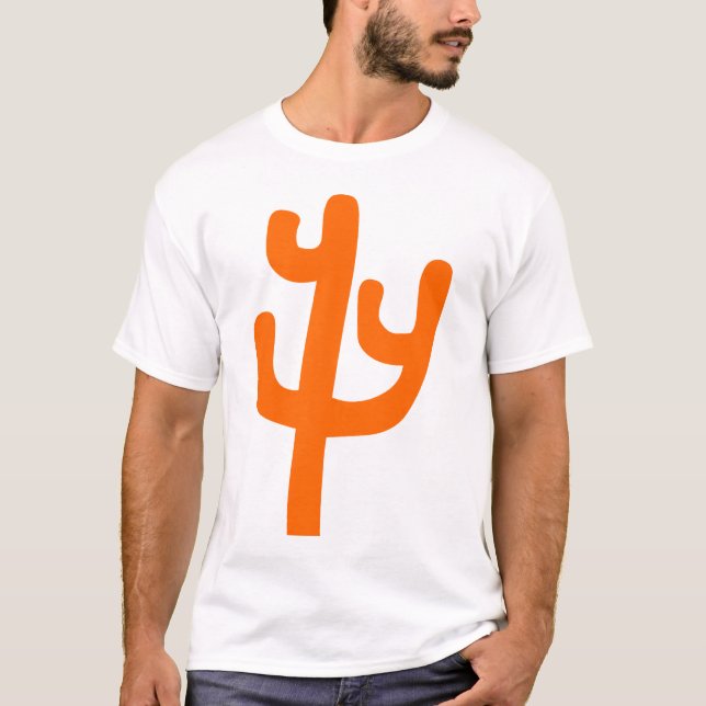 Cactus - Orange Tee (Framsida)