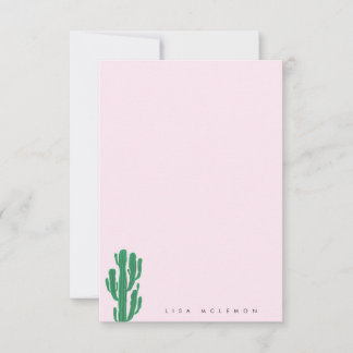 CACTUS Personlig Stationery Note-kort Tack Kort