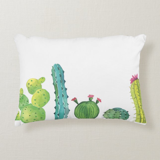 cactus pillow prydnadskudde (Framsidan)