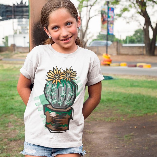 Cactus Plant i A Pot T Shirt (Skapare uppladdad)