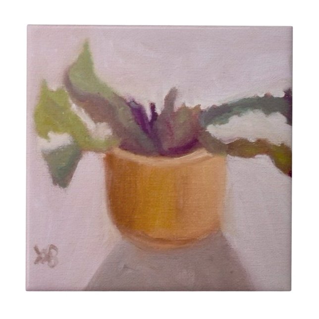 Cactus Plant Kakelplatta (Framsidan)