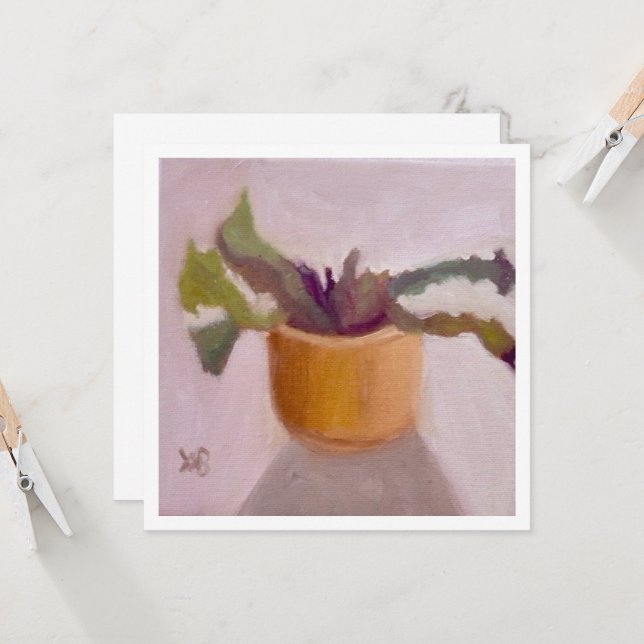 Cactus Plant Kort (Fram/Back In Situ)