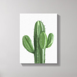 Cactus Plant Painting - Still-Life Illustration Canvastryck