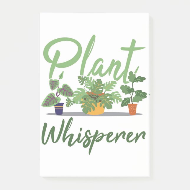 Cactus Plant Whisperer Post-it Block (Framsida)