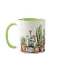 Cactus Pots mugg