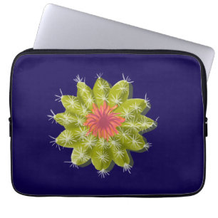 cactus Powder Puff Laptop Fodral
