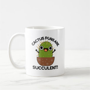 Cactus Puns är succulous-funny Plant Pun Kaffemugg
