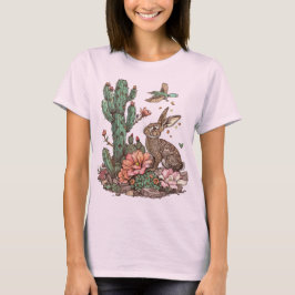 Cactus Rabbit T Shirt
