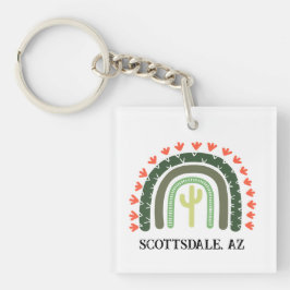 Cactus Rainbow anpassningsbar text Modern Desert