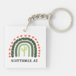 Cactus Rainbow anpassningsbar text Modern Desert