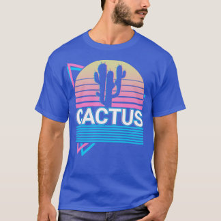 Cactus Retro Gift T Shirt