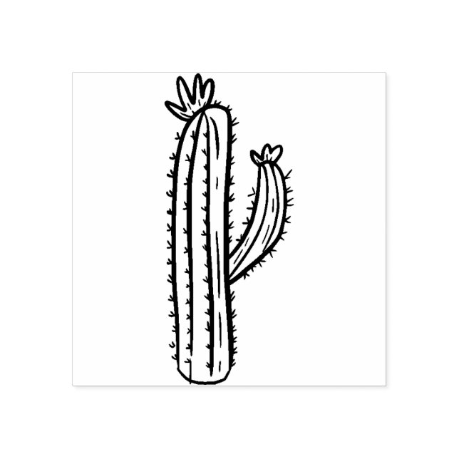 Cactus Scrapbooking Stämpel (Tryck)