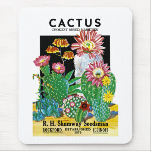 Cactus Seed Packet Label Musmatta