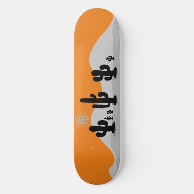 Cactus Skateboard Deck (Framsida)