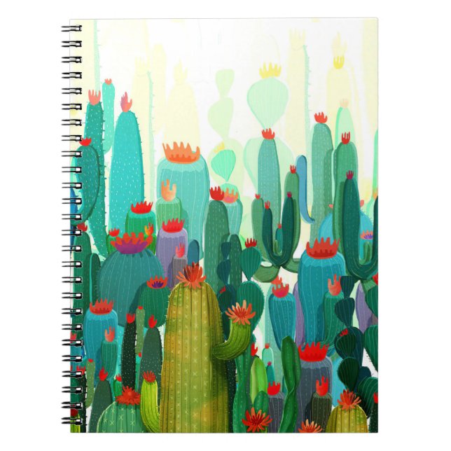 Cactus Skriv ut | En hel del aktuarier Anteckningsbok (Framsidan)