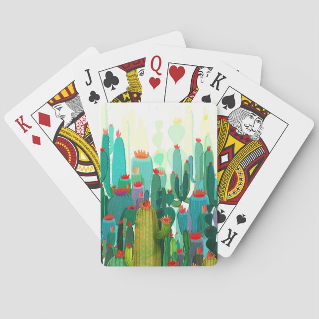 Cactus Skriv ut | En hel del aktuarier Casinokort (Baksidan)