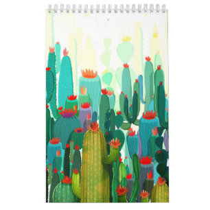 Cactus Skriv ut En hel del aktuarier Kalender