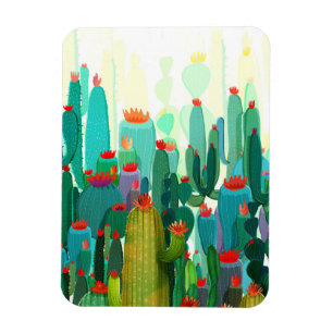 Cactus Skriv ut En hel del aktuarier Magnet