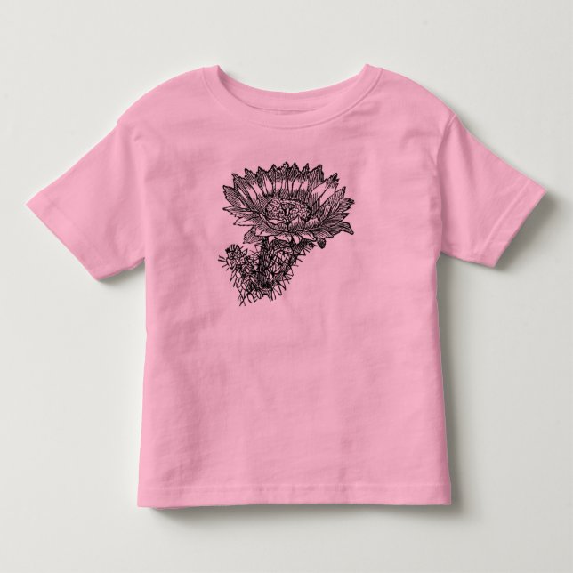 Cactus Småbarn Shirt T-shirt (Framsida)