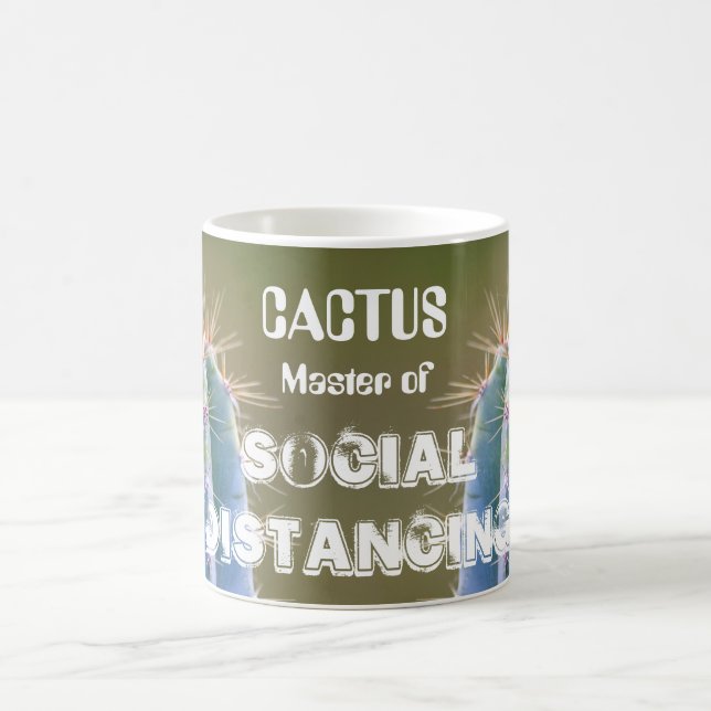 Cactus - Social mästare Avstånd! Magisk Mugg (Center)