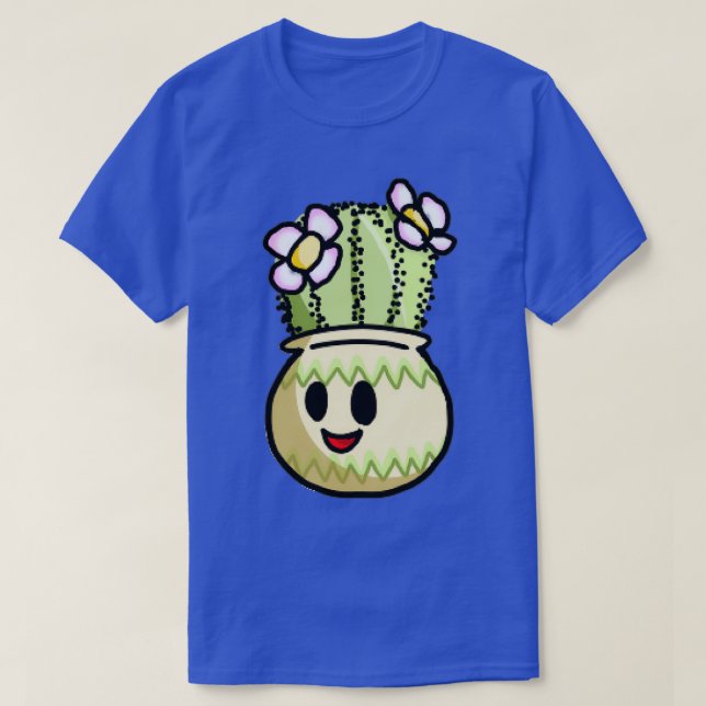Cactus Succulent T Shirt (Design framsida)