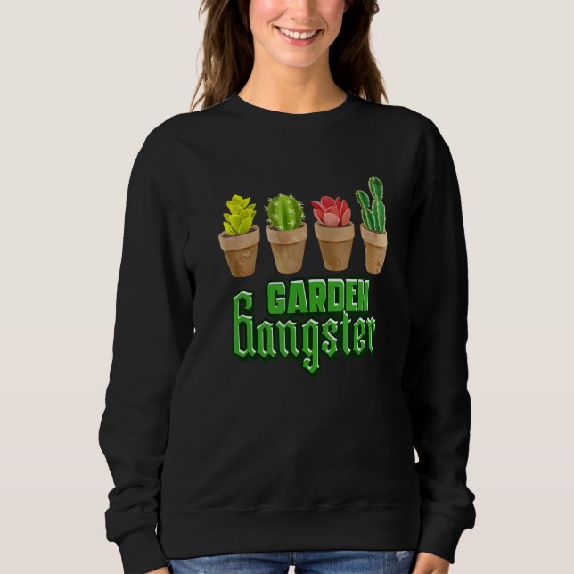 Cactus Succulents Garden  Design T Shirt (Framsida)