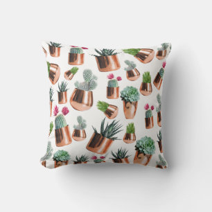 Cactus & Succulents i Ro Guld Pots Kudde