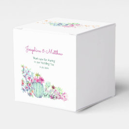 Cactus Succulents String Ljus Bröllop Presentaskar