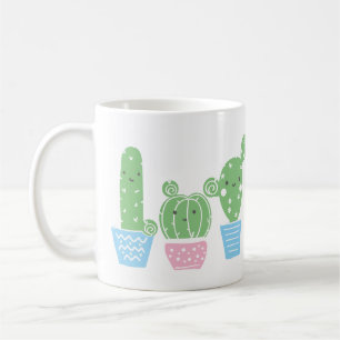 cactus, succulous, söt art fiesta, mexican, kaffemugg