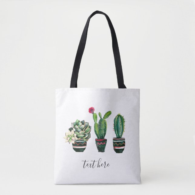 cactus, succulous, water color, fiesta, mexican, tygkasse (Framsida)