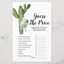 Cactus Taco om Kärlek Gissa prist spel