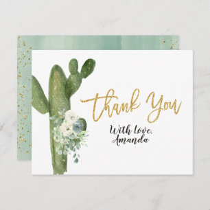 Cactus Taco om Kärlek Par tackkort Tack Kort
