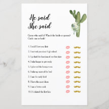 Cactus Taco om Kärlek sa att hon sa "Game