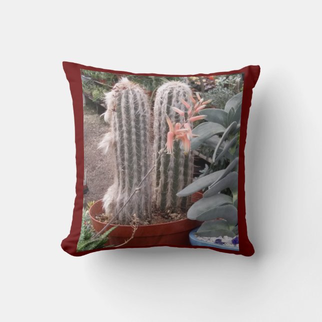 Cactus Throw Piillow Kudde (Framsida)