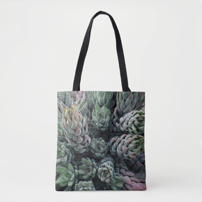 Cactus Tote Bag Tygkasse (Framsida)