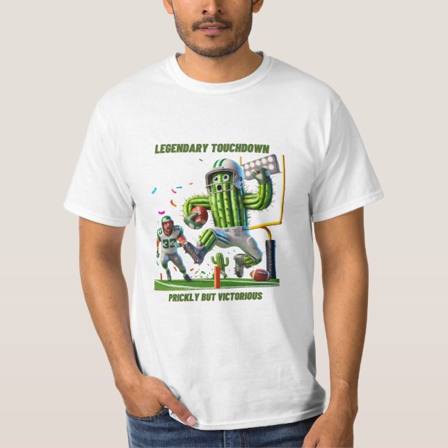 Cactus Touchdown (tumskruvning) i slutspurten (Zon T Shirt (Framsida)