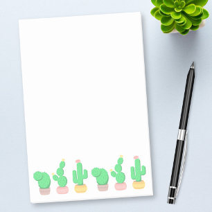 Cactus Trio Desert Modern Boho Post-it Block