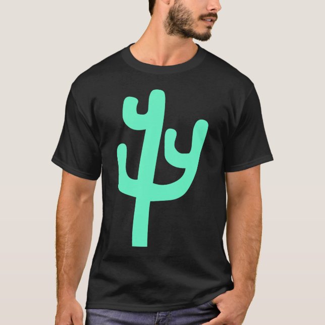 Cactus - Turkos Tee (Framsida)